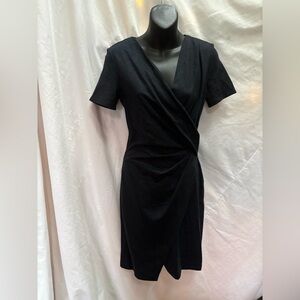 Helmut Lang Black Midi Dress